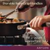 image:imageAnolon Advanced Home Hard Anodized 11Piece Cookware SetOnyx