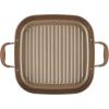 image:imageAnolon Advanced Nonstick 2in1 Deep Square Grill Pan and Square Roaster Cookware Set 11 Inch  Umber
