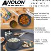 image:imageAnolon Professional Hard Anodised Cookware Set Set of 6  Black14cm