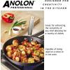 image:imageAnolon Professional Hard Anodised Cookware Set Set of 6  Black4 piece set