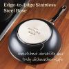 image:imageAnolon X  SearTech NonStick Frying Pan Induction Compatible 24 cmStir Fry Pan 95Inches