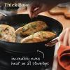 image:imageAnolon X Hybrid Nonstick CookwarePots and Pans Set 7 Piece Dark Gray