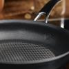 image:imageAnolon X Hybrid Nonstick CookwarePots and Pans Set 7 Piece Dark Gray