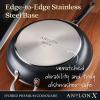 image:imageAnolon X Hybrid Nonstick Frying PanSkillet with Helper Handle 12 Inch Dark Gray amp X Glass Replacement Lid for Hybrid Nonstick Cookware Pots and Pans 10 Inch