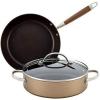 image:imageAnolon Advanced HardAnodized Nonstick Gift with Purchase 3Piece Cookware SetBronze