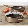 image:imageAnolon Advanced HardAnodized Nonstick Gift with Purchase 3Piece Cookware SetBronze