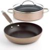 image:imageAnolon Advanced HardAnodized Nonstick Gift with Purchase 3Piece Cookware SetBronze