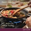 image:imageAnolon Advanced Home HardAnodized Nonstick Skillets 2 Piece Set 1025Inch amp 1275Inch Moonstone amp Advanced Home Hard Anodized Nonstick Sauce PanSaucepanMoonstone