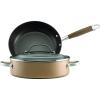 image:imageAnolon Advanced HardAnodized Nonstick Gift with Purchase 3Piece Cookware SetBronze