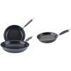 image:imageAnolon Advanced Home HardAnodized Nonstick Skillets 2 Piece Set 1025Inch amp 1275Inch Moonstone amp Advanced Home Hard Anodized Nonstick Sauce PanSaucepanMoonstone