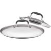 image:imageAnolon Advanced 2 Piece Lid Set  10 Inch and 12 Inch ClearClear