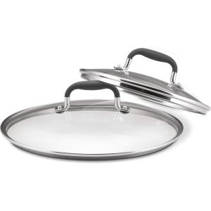 image:imageAnolon Advanced 2 Piece Lid Set  10 Inch and 12 Inch ClearClear