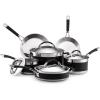 image:imageAnolon Ultra Clad Stainless Steel 10Piece Cookware Set