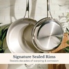 image:imageAnolon EverLast TriPly Clad Stainless Steel Dishwasher Safe Induction Ready 11Piece Cookware Set  Stainless SteelStainless Steel