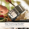 image:imageAnolon EverLast TriPly Clad Stainless Steel Dishwasher Safe Induction Ready 11Piece Cookware Set  Stainless SteelStainless Steel