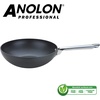 image:imageAnolon Professional Stirfry26cmPremium Non Stick Stir Fry pan Aluminium Cookware  Oven and Dishwasher Safe HardAnodized Aluminum Black 46 x 265 x 8 cm26cm