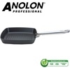 image:imageAnolon Professional Stirfry26cmPremium Non Stick Stir Fry pan Aluminium Cookware  Oven and Dishwasher Safe HardAnodized Aluminum Black 46 x 265 x 8 cm24cm