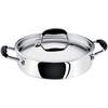 image:imageAnolon AACWA24 Advanced Clad TwoHanded Shallow Pot 94 inches 24 cm