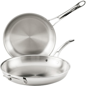 image:imageAnolon EverLast TriPly Clad Stainless Steel Dishwasher Safe Induction Ready 11Piece Cookware Set  Stainless SteelStainless Steel