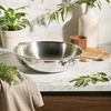 image:imageAnolon EverLast TriPly Clad Stir Fry with Helper Handle 125Inch Stainless Steel