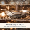 image:imageAnolon EverLast TriPly Clad Stir Fry with Helper Handle 125Inch Stainless Steel