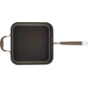 image:imageAnolon 83866 Advanced Hard Anodized Nonstick Saute Pan  Frying Pan  Square Fry Pan with Helper Handle 4 QuartBronze BrownBronze