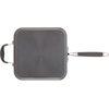 image:imageAnolon Advanced Hard Anodized Nonstick Saute Square Fry Pan with Helper Handle 4 Quart Graphite Gray83862Graphite Gray