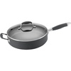 image:imageAnolon 83866 Advanced Hard Anodized Nonstick Saute Pan  Frying Pan  Square Fry Pan with Helper Handle 4 QuartBronze BrownGray