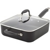 image:imageAnolon Advanced Hard Anodized Nonstick Saute Square Fry Pan with Helper Handle 4 Quart Graphite Gray83862Graphite Gray
