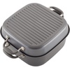 image:imageAnolon Advanced Home HardAnodized Nonstick Two Step Meal Set 11 Deep Square Grill Pan amp 7 Qt Roaster Moonstone