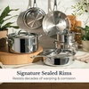 image:image10Piece Stainless Steel Cookware Set by Anolon