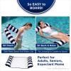 imageAqua 4in1 Monterey Hammock Pool Float ampamp Water Hammocks  234 Multipacks  Multiple ColorsStyles  for Adults and Kids FloatingBlue Navy  Hammock