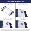 imageAqua 4in1 Monterey Hammock Pool Float ampamp Water Hammocks  234 Multipacks  Multiple ColorsStyles  for Adults and Kids FloatingBlue Navy  Hammock