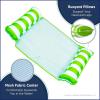 imageAqua 4in1 Monterey Hammock Pool Float ampamp Water Hammocks  234 Multipacks  Multiple ColorsStyles  for Adults and Kids FloatingLime Green  Hammock
