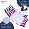 imageAqua 4in1 Monterey Hammock Pool Float ampamp Water Hammocks  234 Multipacks  Multiple ColorsStyles  for Adults and Kids FloatingNavy  Burgundy