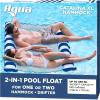 imageAqua 4in1 Monterey Hammock Pool Float ampamp Water Hammocks  234 Multipacks  Multiple ColorsStyles  for Adults and Kids FloatingNavy 12 Person XL Hammock