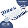 imageAqua 4in1 Monterey Hammock Pool Float ampamp Water Hammocks  234 Multipacks  Multiple ColorsStyles  for Adults and Kids FloatingNavy 12 Person XL Hammock