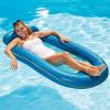 imageAqua Comfort Pool Float Lounge  Inflatable Pool Floats for Adults with Headrest ampamp Footrest  Multiple ColorsComfort Luxury Lounge Bubble Waves