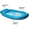 imageAqua Comfort Pool Float Lounge  Inflatable Pool Floats for Adults with Headrest ampamp Footrest  Multiple ColorsComfort Luxury Lounge Bubble Waves
