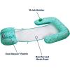 imageAqua Pool Chair Float Lounge for Adults  Multiple ColorsShapesStyles  for Adults and Kids FloatingGreen Mosaic