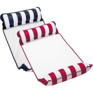imageAqua 4in1 Monterey Hammock Pool Float ampamp Water Hammocks  234 Multipacks  Multiple ColorsStyles  for Adults and Kids FloatingNavy  Burgundy