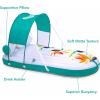imageAQUA Oversized Paradise Pool Float Lounge with Adjustable UPF50 CanopyAQUA Oversized Paradise Pool Float Lounge with Adjustable UPF50 Canopy
