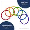 imageAqua Classic Dive Rings 6 Pack Pool Toys for Kids Toddlers Teens Pool Game EZ Grab Large Diameter Swim Diving Rings Red AQT4953