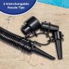 imageAqua Electric HighVolume Air PumpDOUBLE ACTION HAND PUMPBlack