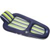 imageAqua Luxury Water Pool Lounge  Extra Large  Inflatable Pool Floats for Adults with Headrest Backrest Footrest ampamp Cupholder  Multiple ColorsStylesNavyGreenWhite