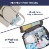 imageAqua Original 4in1 Monterey Hammock Pool Float ampamp Water Hammock  MultiPurpose Inflatable Pool Floats for Adults  Patented Thick NonStick PVC MaterialResort Hammock Antigua Blue
