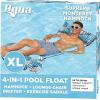 imageAqua Original 4in1 Monterey Hammock Pool Float ampamp Water Hammock  MultiPurpose Inflatable Pool Floats for Adults  Patented Thick NonStick PVC Material