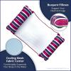 imageAqua Original 4in1 Monterey Hammock Pool Float ampamp Water Hammock  MultiPurpose Inflatable Pool Floats for Adults  Patented Thick NonStick PVC MaterialBurgundy XL Hammock