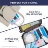 imageAqua Original 4in1 Monterey Hammock Pool Float ampamp Water Hammock  MultiPurpose Inflatable Pool Floats for Adults  Patented Thick NonStick PVC MaterialNavy XL Hammock