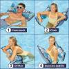 imageAqua Original 4in1 Monterey Hammock Pool Float ampamp Water Hammock  MultiPurpose Inflatable Pool Floats for Adults  Patented Thick NonStick PVC Material